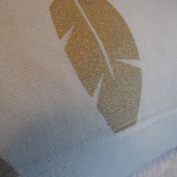 Metallic Gold Feather.natural.tribal.fall Decor.autumn Decor.farmhouse Decor.pillow Covers.slip Covers.toss Pillows. Lumbar Pillows - thumbnail 4