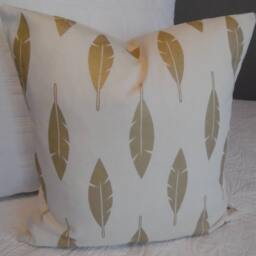 Metallic Gold Feather.natural.tribal.fall Decor.autumn Decor.farmhouse Decor.pillow Covers.slip Covers.toss Pillows. Lumbar Pillows - thumbnail 3
