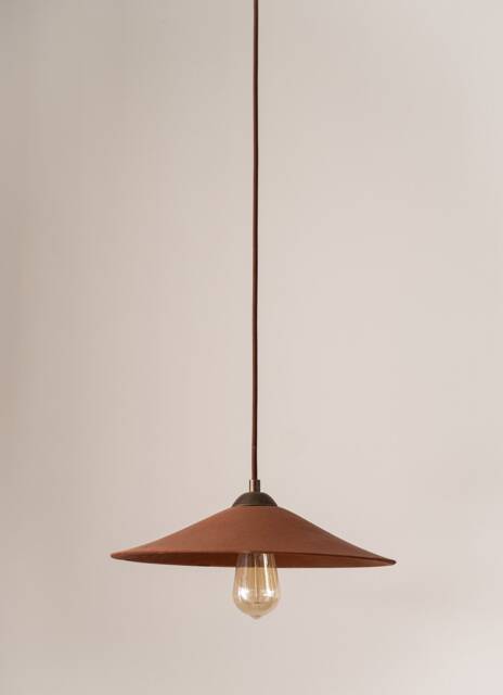 Handmade Terracotta Pendant Light 16 - image 1