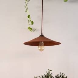 Handmade Terracotta Pendant Light 16 - thumbnail 3