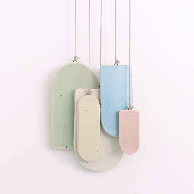 Handmade Ceramic Wall Hanging, Contemporary Art - image 1