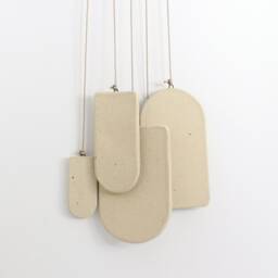 Handmade Ceramic Wall Hanging, Contemporary Art - thumbnail 2