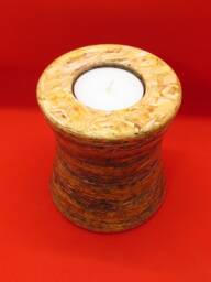 "Dried Tea Light Holder ""Osb 06" - thumbnail 1