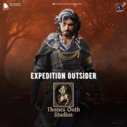 Expedition Outsider - Sci-Fi Explore Post-Apocalyptic Wanderer Verso Resin Figure 16K - thumbnail 1