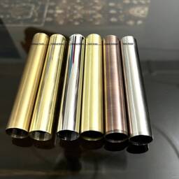 Handmade Solid Brass & Lucite Toilet Paper Holder Modern Bathroom Fixture - thumbnail 4