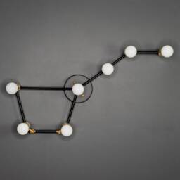Big Dipper 7 Light Modern Industrial Vanity Mid Century Bathroom - thumbnail 3