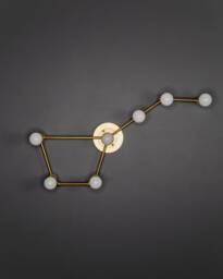 Big Dipper 7 Light Modern Industrial Vanity Mid Century Bathroom