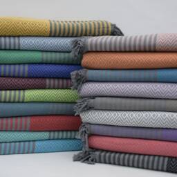 "Turkish Blanket, 79""x103" - thumbnail 4