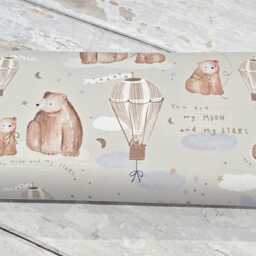 Moonstar Travel Changing Mat, Baby Bear Changing Mat, Animal Change Foldable Mat - thumbnail 3
