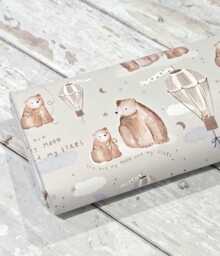 Moonstar Travel Changing Mat, Baby Bear Changing Mat, Animal Change Foldable Mat - thumbnail 1