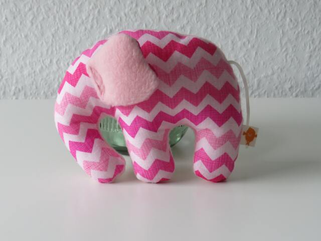 Elephant... Stuffed Animal... Greifling... Play... For Babies... Toy... Sleep... Nursery - image 1