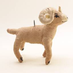 Spun Cotton Big Horn Sheep Ram Ornament/Figure - thumbnail 2