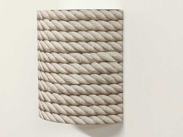 Seaside Wall Sconce - Rope Pattern Coastal Lighting - Gift Idea For Christmas Or Birthdays Zen Scandinavian Decor - image 1