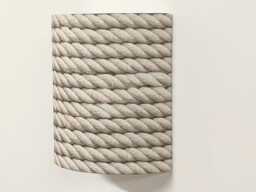 Seaside Wall Sconce - Rope Pattern Coastal Lighting - Gift Idea For Christmas Or Birthdays Zen Scandinavian Decor