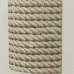 Seaside Wall Sconce - Rope Pattern Coastal Lighting - Gift Idea For Christmas Or Birthdays Zen Scandinavian Decor - thumbnail 4