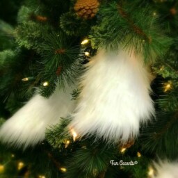 Faux Fur Christmas Tree Snow Drifts - Holiday Decor - thumbnail 3
