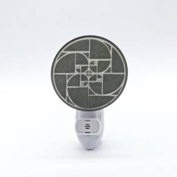 Golden Spiral Bronze Mirror Acrylic Night Light - thumbnail 2
