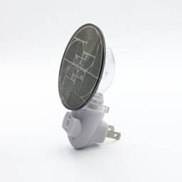 Golden Spiral Bronze Mirror Acrylic Night Light - thumbnail 3