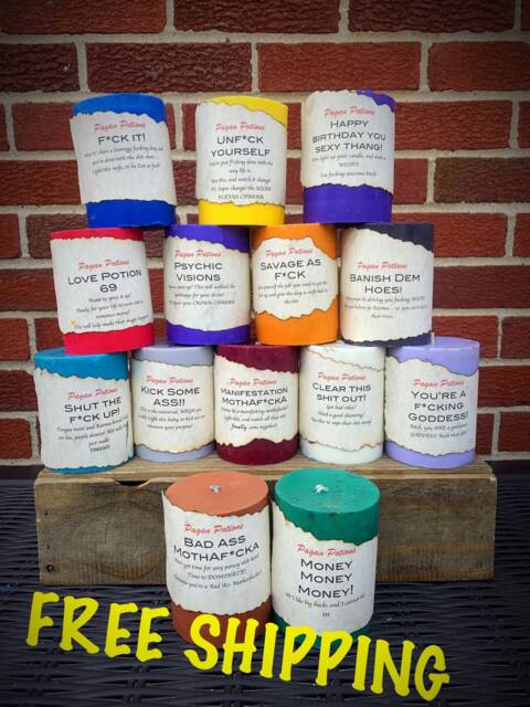 Mega Blast Box Of All 14 Original Pagan Potions Candles Mix-And-Match Available - image 1