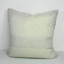 Aqua Blue Pillow Cover Swirl Pattern Decorative Cushion - 20 X 20 - thumbnail 3