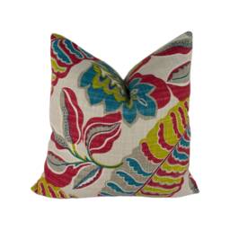 Sanderson - Fitzroy Terracotta/Red Cushion Cover Throw Pillow Designer Home Decor