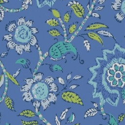 Sevita in Blue/Green By Thibaut - One Pillow - thumbnail 2