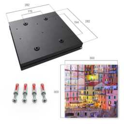 Colors Of The City Wall Mounted Key Cabinet, Yellow Industrial Box, Photographic Architecture, For Lovers Travel & Landscapes - thumbnail 4