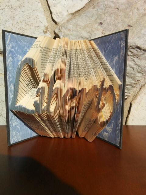 Liberty - Folded Book Art Fully Customizable, Lawyer, Freedom - image 1