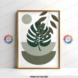 Sage Green Boho Prints - Set Of 3 Wall - Decor Living Room Posters Bedroom Artwork Home Hangings Botanicals - thumbnail 3