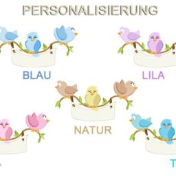 "Wall Sticker ""Baby-Bird Door Sign" - thumbnail 2