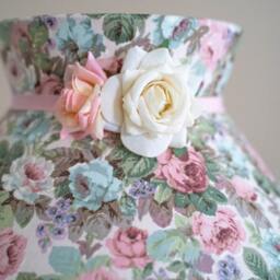 Rose Hat Conical Lampshade - thumbnail 2