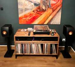 Vinyl Storage Unit - Record Player Stand Tv Stand Cabinet Hi Fi