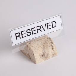 Natural Travertine Business Card Holder Stone Wedding Place - thumbnail 1