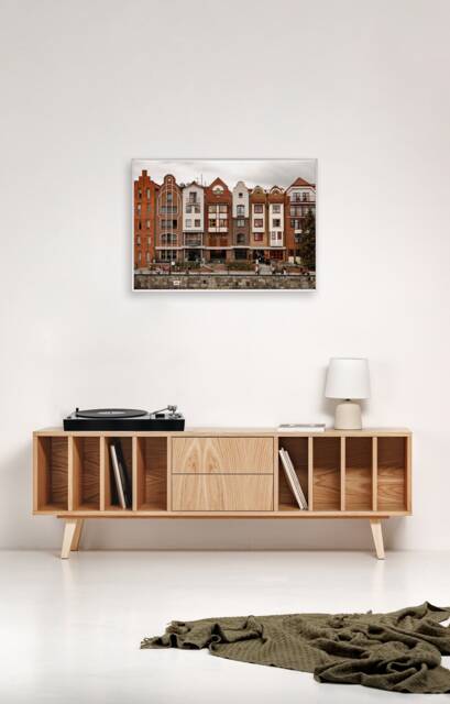 "Vinyl Record Cabinet Oak ""Nolana" - image 1