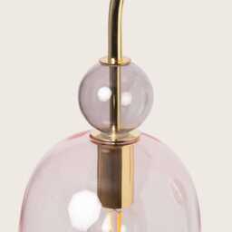 Monik Sconce - Wall Sconce Lamp Light Bathroom Lighting Fixture Glass Lampshade Colors Vanity - thumbnail 3