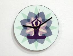 Yoga Hindu - Wall Clock