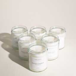 Yuzu & White Tea Scented Candle - Coconut Wax, Bergamot - 7Oz - thumbnail 2