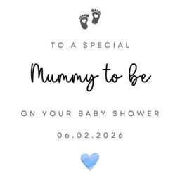 Personalised Baby Shower Candle Gift Hamper Card Cards Gifts Print B - thumbnail 4