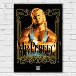 Wwe Print - Mr Perfect Graphic Poster Wrestling Wall Art - thumbnail 2
