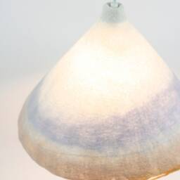 Pendant Ceiling Lighting/ Swag Lamp/Felted Wool/ Home Eco Decor/ Personalized Colors Lucielalune?? - thumbnail 3