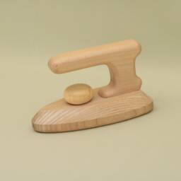Handmade Wooden Toy Iron Montessori Inspired Baby Play - thumbnail 4