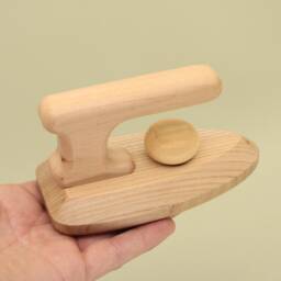 Handmade Wooden Toy Iron Montessori Inspired Baby Play - thumbnail 3