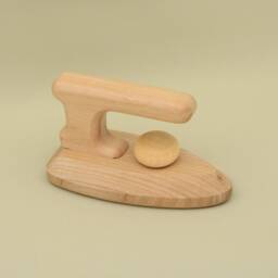 Handmade Wooden Toy Iron Montessori Inspired Baby Play - thumbnail 2