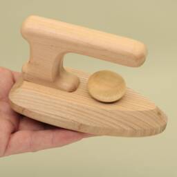 Handmade Wooden Toy Iron Montessori Inspired Baby Play - thumbnail 1