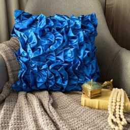 "Pillow Sham Blue Decorative 24""x24""/26""x26" - thumbnail 2