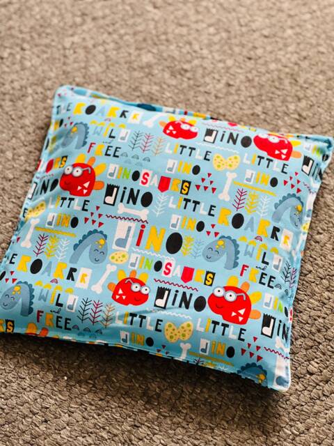 Weighted Sensory Square Calming Lap Cushion Lots Of Fabric Options - 25cm X 25cm Approx - image 1