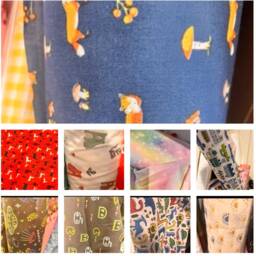 Weighted Sensory Square Calming Lap Cushion Lots Of Fabric Options - 25cm X 25cm Approx - thumbnail 3