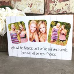 Funny Friend Gift, Best Bridesmaid, Photoblock For Friend, Photo Frame, Gift Her - thumbnail 2