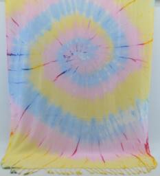 Painted Towel, Turkish Towel, Dye Beach Towel, Colorful Towel, Surfer Towel, Batik Towel, 38''x65