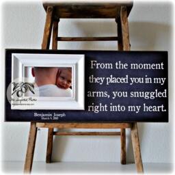 Adoption Gift Ideas, Picture Frame, From The Moment 8x20 Sugared Plums Frames - thumbnail 1